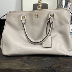Grey Tory Burch bag